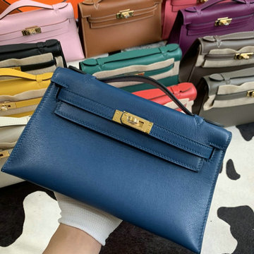 商品名称：エルメス HERMES 063-HKLP22SWJSL 2021年最新入荷 ミニ ケリー ポシェット トートバッグ トップハンドルバッグ ハンドバッグ 手持ちかばん レディースかばん swift革