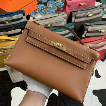 商品名称：エルメス HERMES 063-HKLP22SWJJZ 2021年最新入荷 ミニ ケリー ポシェット トートバッグ トップハンドルバッグ ハンドバッグ 手持ちかばん レディースかばん swift革
