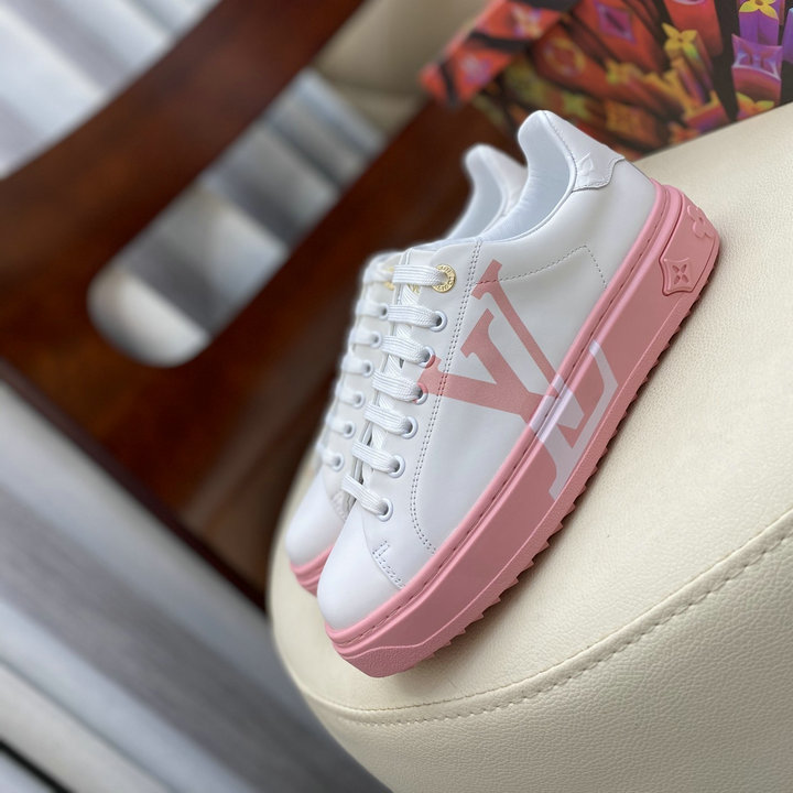 商品名称：ルイヴィトン LOUISVUITTON 26-LVJ21022　2021年夏最新入荷 スニーカー レースアップシューズ レディースシューズ カジュアルシューズ