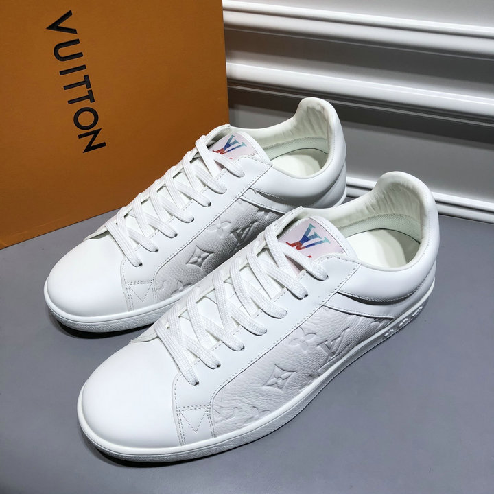 ルイヴィトン LOUISVUITTON 26-LVJ21027Y　2021年夏最新入荷 スニーカー レースアップシューズ メンズシューズ カジュアルシューズ