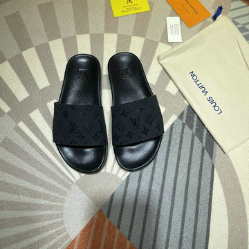 ルイヴィトン LOUISVUITTON 26-LVJ21029　2021年夏最新入荷 ウォーターフロント ライン ミュール スリッパ スライドサンダル ビーチサンダル 男女兼用