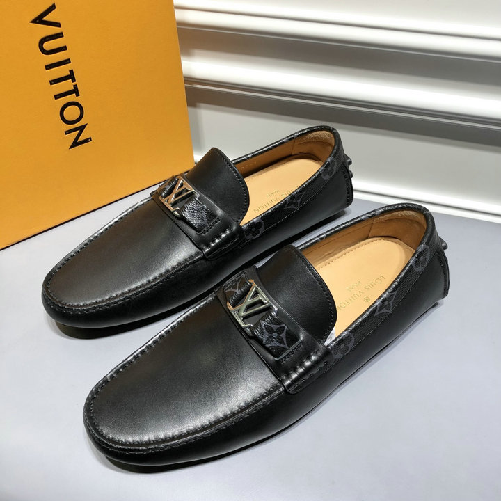 商品名称：ルイヴィトン LOUISVUITTON 26-LVJ21033P　2021年夏最新入荷 ホッケンハイム ライン ローファー フラットシューズ メンズシューズ 靴