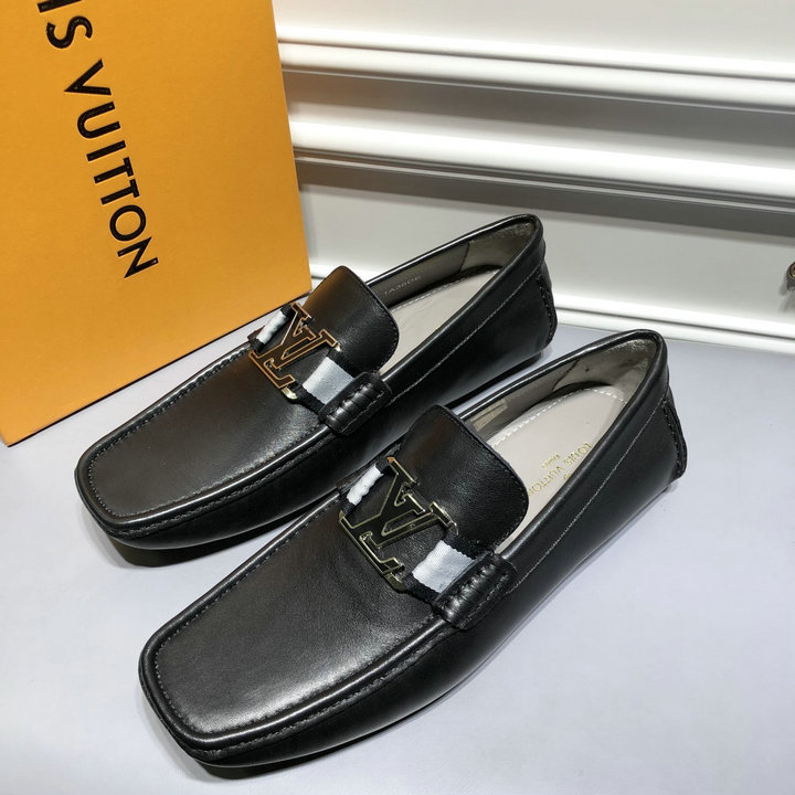 商品名称：ルイヴィトン LOUISVUITTON 26-LVJ21034Y　2021年夏最新入荷 モンテカルロ ライン ローファー フラットシューズ メンズシューズ 靴
