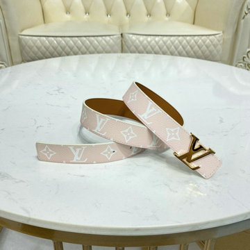 商品名称：ルイヴィトン LOUISVUITTON 057-M0364W　2021年最新入荷 サンチュール LVイニシャル 30MM リバーシブル ベルト ウィメンズ用 レディースベルト カーフレザー