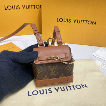 ルイヴィトン LOUISVUITTON 057-M00340C　2021年最新入荷 ポルト クレ ミニ スティーマー キーケース ミニショルダーバッグ キーホルダー モノグラム エクリプス