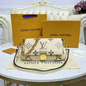 商品名称：ルイヴィトン LOUISVUITTON 057-M45836B　2021年最新入荷 フェイボリット NM ショルダーバッグ クロスボディバッグ レディースかばん モノグラム アンプラント