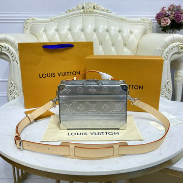 ルイヴィトン LOUISVUITTON 057-M45885　2021年最新入荷 ハンドル ソフトトランク トートバッグ 2way 斜め掛け ショルダーバッグ クロスボディバッグ モノグラム ミラー