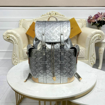 商品名称：ルイヴィトン LOUISVUITTON 057-M58756　2021年最新入荷 クリストファー PM バックパック リュックサック メンズ リュック メンズかばん 旅行かばん モノグラム ミラー
