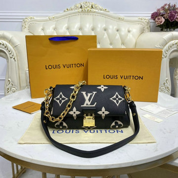 ルイヴィトン LOUISVUITTON 057-M45859　2021年最新入荷 フェイボリット NM ショルダーバッグ クロスボディバッグ レディースかばん モノグラム アンプラント