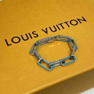 ルイヴィトン LOUISVUITTON 057-M80195　2021年最新入荷 ブラスレ モノグラム リンクス ブレスレット クラスプ付き コーディネートしやすい アクセサリー