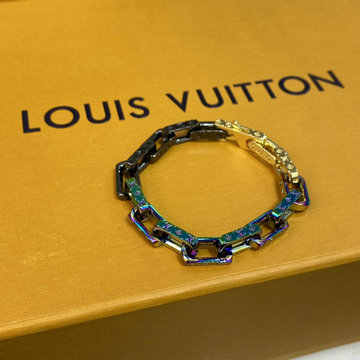 ルイヴィトン LOUISVUITTON 057-M64224P　2021年最新入荷 ブレスレット チェーン モノグラム クラスプ開閉式 コーディネートしやすい アクセサリー
