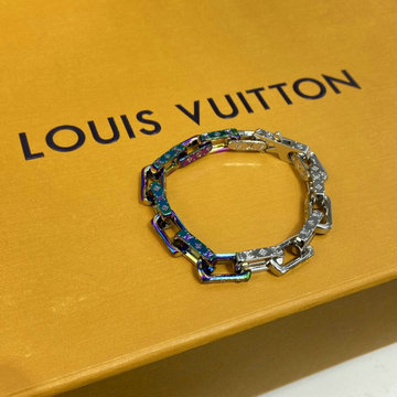 ルイヴィトン LOUISVUITTON 057-M69468　2021年最新入荷 ブレスレット チェーン モノグラム クラスプ開閉式 コーディネートしやすい アクセサリー