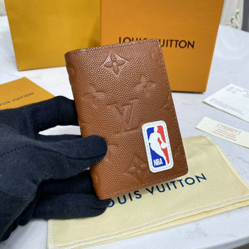 ルイヴィトン LOUISVUITTON 057-M80545　2021年最新入荷 オーガナイザー ドゥ ポッシュ LVxNBA パスポートケース カードケース レザー