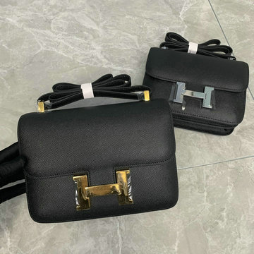 エルメス HERMES 3589-H108222SJBK　2021年最新入荷 コンスタンス 斜め掛け ショルダーバッグ クロスボディバッグ フラップバッグ レディースかばん ヴォーエプソン