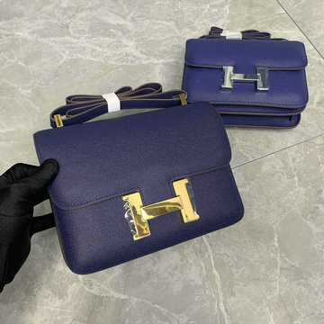 エルメス HERMES 3589-H108222SJSL　2021年最新入荷 コンスタンス 斜め掛け ショルダーバッグ クロスボディバッグ フラップバッグ レディースかばん ヴォーエプソン