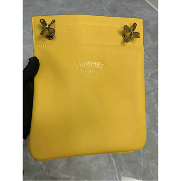 エルメス HERMES 3589-HAL20SNY　2021年最新入荷 aline スクエアバッグ ショルダーバッグ クロスボディバッグ ドローストリングバッグ swift スイフトレザー