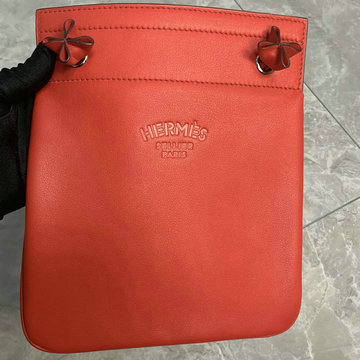 商品名称：エルメス HERMES 3589-HAL20SRD　2021年最新入荷 aline スクエアバッグ ショルダーバッグ クロスボディバッグ ドローストリングバッグ swift スイフトレザー