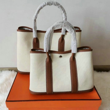 エルメス HERMES 3589-HE1042BBF　2021年最新入荷 ガーデンパーティー トートバッグ ハンドバッグ ショッピングバッグ キャンパス