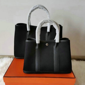 エルメス HERMES 3589-HE1042BKK　2021年最新入荷 ガーデンパーティー トートバッグ ハンドバッグ ショッピングバッグ キャンパス