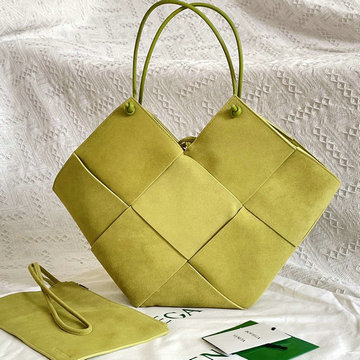 ボッテガヴェネタ BOTTEGAVENETA  aj-BOV652057RYL 2021年最新入荷 イントレチャートナッパ トートバッグ ハンドバッグ ストリングクロージャーバッグ