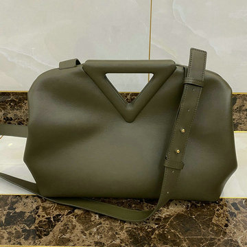 ボッテガヴェネタ BOTTEGAVENETA aj-BOV652446MG 2021年最新入荷 ミディアム ポイント 斜め掛け ショルダーバッグ マグネットフレームクロージャー