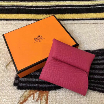 エルメスHERMES 3589-HES19002MH　2021最新入荷 バスティア 小銭入れ カードケース 名刺入れ 二つ折り コンパクト ヴォーエプソン