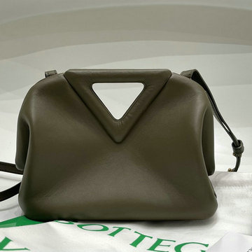 ボッテガヴェネタ BOTTEGAVENETA aj-BOV652446SH 2021年最新入荷 ミディアム ポイント 斜め掛け ショルダーバッグ マグネットフレームクロージャー