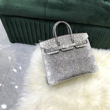 エルメス HERMES 063-HBK25XMHB 2021年最新入荷 ヒマラヤ バーキンバッグ トートバッグ ハンドバッグ レディースかばん リザード