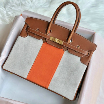 商品名称：エルメス HERMES 063-HBK35BPTJZ 2021年最新入荷 バーキンバッグ トートバッグ ハンドバッグ レディースかばん Barenia革