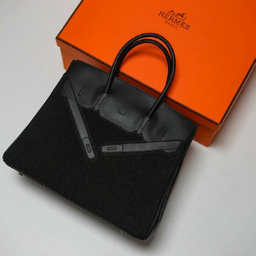 商品名称：エルメス HERMES 063-HBK35HBQBK 2021年最新入荷 シャドーバーキン 35 トップハンドルバッグ トートバッグ ハンドバッグ レディースかばん Barenia革