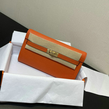 商品名称：エルメス HERMES 063-HE708SQJCS 2021年最新入荷 ケリー WOC クラッチバッグ 手持ちかばん 2way 斜め掛け ショルダーバッグ チェーンウォレット ヴォーエプソン
