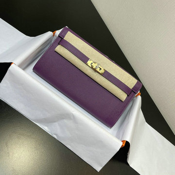 エルメス HERMES 063-HE708SQJHZ 2021年最新入荷 ケリー WOC クラッチバッグ 手持ちかばん 2way 斜め掛け ショルダーバッグ チェーンウォレット ヴォーエプソン