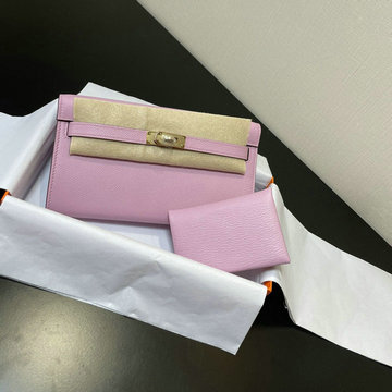 エルメス HERMES 063-HE708SQJJZ 2021年最新入荷 ケリー WOC クラッチバッグ 手持ちかばん 2way 斜め掛け ショルダーバッグ チェーンウォレット ヴォーエプソン