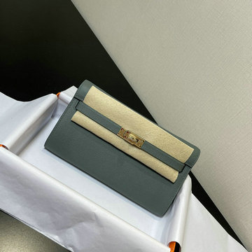 商品名称：エルメス HERMES 063-HE708SQJXG 2021年最新入荷 ケリー WOC クラッチバッグ 手持ちかばん 2way 斜め掛け ショルダーバッグ チェーンウォレット ヴォーエプソン