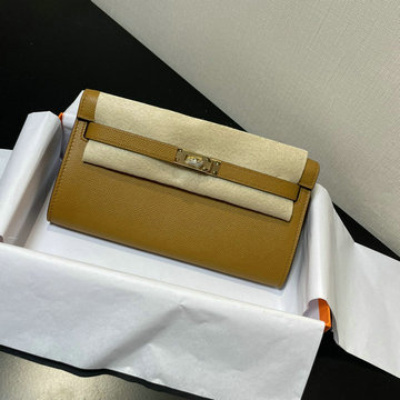 エルメス HERMES 063-HE708SQJZM 2021年最新入荷 ケリー WOC クラッチバッグ 手持ちかばん 2way 斜め掛け ショルダーバッグ チェーンウォレット ヴォーエプソン
