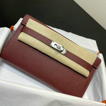 商品名称：エルメス HERMES 063-HE708SQYJH 2021年最新入荷 ケリー WOC クラッチバッグ 手持ちかばん 2way 斜め掛け ショルダーバッグ チェーンウォレット ヴォーエプソン