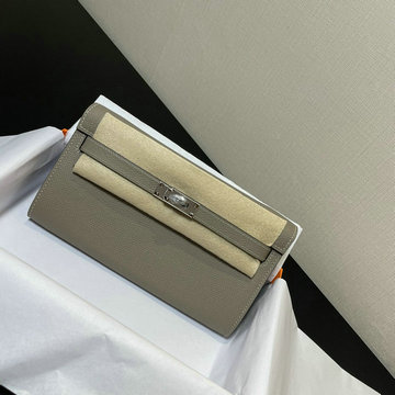 商品名称：エルメス HERMES 063-HE708SQYLH 2021年最新入荷 ケリー WOC クラッチバッグ 手持ちかばん 2way 斜め掛け ショルダーバッグ チェーンウォレット ヴォーエプソン