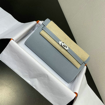 商品名称：エルメス HERMES 063-HE708SQYYL 2021年最新入荷 ケリー WOC クラッチバッグ 手持ちかばん 2way 斜め掛け ショルダーバッグ チェーンウォレット ヴォーエプソン