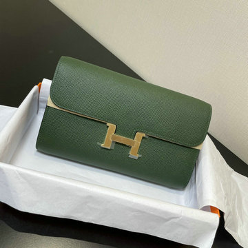 エルメス HERMES 2063-HE709SJCL 021年最新入荷 コンスタンス クラッチバッグ 手持ちかばん 2way 斜め掛け ショルダーバッグ チェーンウォレット ヴォーエプソン
