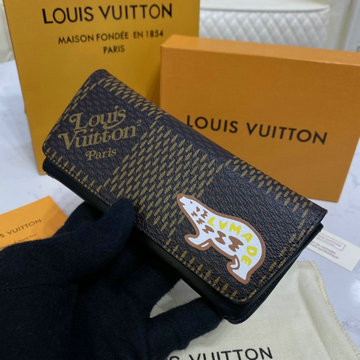 商品名称：ルイヴィトン LOUISVUITTON 057-GI0372GC　2019年最新入荷 エテュイ リュネット ウディ 眼鏡ケース メガネケース サングラス 収納箱 ダミエキャンパス