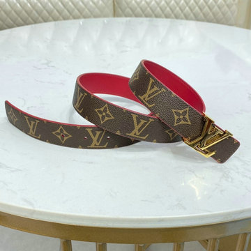ルイヴィトン LOUISVUITTON 057-M0362W　2021年最新入荷 サンチュール LVイニシャル 30MM リバーシブル ベルト メンズ用 カーフレザー
