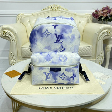 ルイヴィトン LOUISVUITTON 057-M45760　2021年最新入荷 ディスカバリー バックパック PM メンズ リュックサック リュック ウォーターカラー モノグラム キャンパス