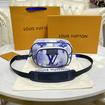 ルイヴィトン LOUISVUITTON 057-M45763　2021年最新入荷 アウトドア ポシェット 斜め掛け ショルダーバッグ ウェストバッグ クロスボディバッグ