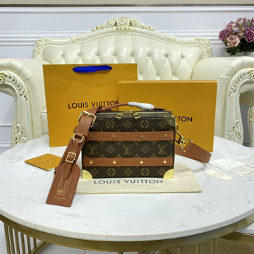 ルイヴィトン LOUISVUITTON 057-M45785　2021年最新入荷 ハンドル ソフトトランク LVXNBA トートバッグ 2way 斜め掛け ショルダーバッグ クロスボディバッグ