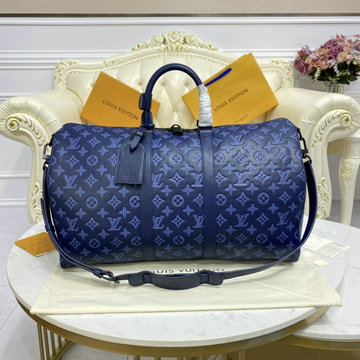 ルイヴィトン LOUISVUITTON 057-M45731　2021年最新入荷 キーポル バンドリエール 45 トラベルバッグ ダッフルバッグ 旅行かばん ボストンバッグ