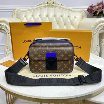商品名称：ルイヴィトン LOUISVUITTON 057-M45863　2021年最新入荷 S ロック メッセンジャーバッグ 斜め掛け ショルダーバッグ クロスボディバッグ スクエアバッグ モノグラムキャンパス