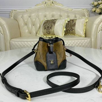 ルイヴィトン LOUISVUITTON 057-M57099Y　2021年最新入荷 ノエ パース ミニバケットバッグ 斜め掛け ショルダーバッグ ドローストリングバッグ レディースかばん