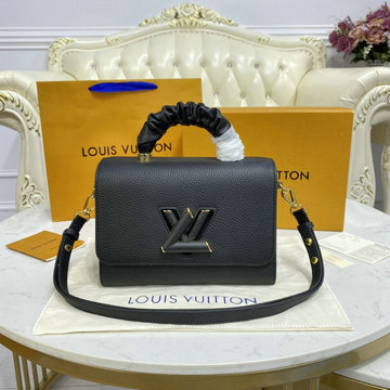 ルイヴィトン LOUISVUITTON 057-M58688　2021年最新入荷 ツイスト MM トップハンドルバッグ トートバッグ 2way ショルダーバッグ クロスボディバッグ トリヨンレザー