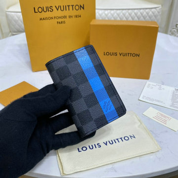 ルイヴィトン LOUISVUITTON 057-N60076　2021年最新入荷 オーガナイザー ドゥ ポッシュ パスポール パスポートケース カードケース ダミエグラフィット