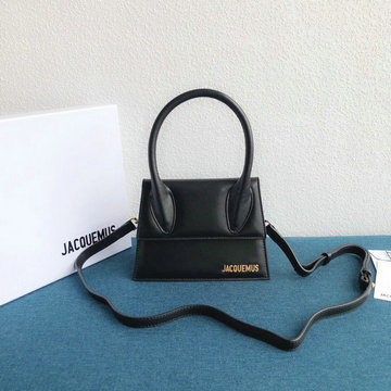 ジャックムー Jacquemus YS-JQ56048BK　2021年最新入荷 Le Chiquito moyen ハンドバッグ 2way 斜め掛け ショルダーバッグ レディースかばん レザー